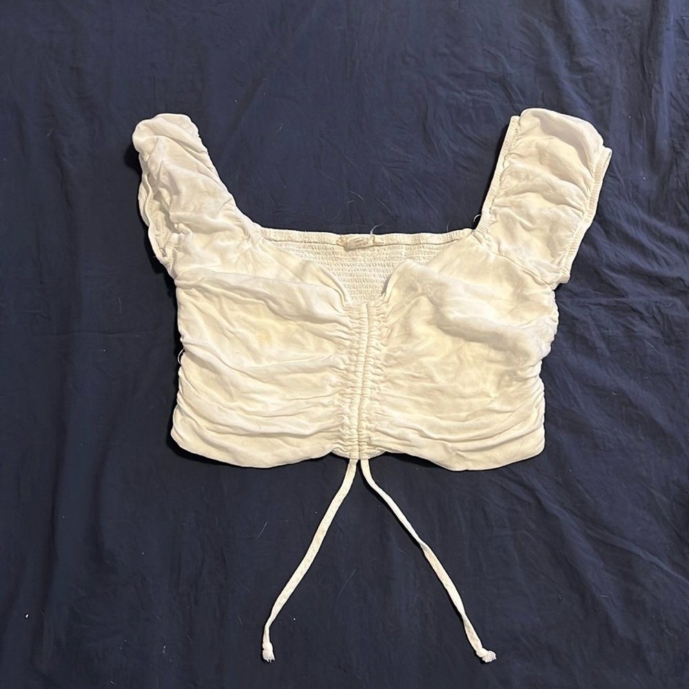 White L.A Hearts top